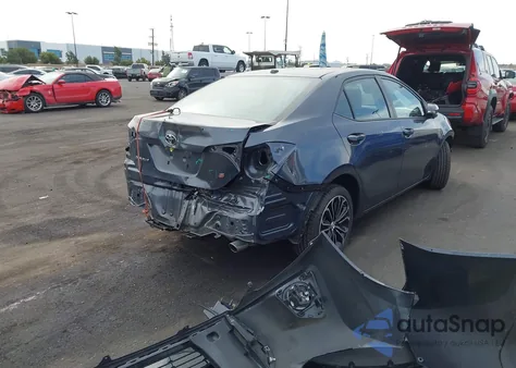 2016 Toyota Corolla S Premium from USA, damaged, VIN 5YFBURHE0GP405955